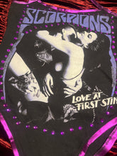 Load image into Gallery viewer, One of a Kind Scorpions Love at First Sting bodysuit
