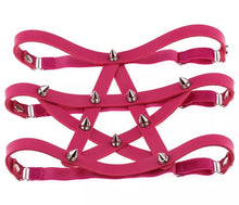 Load image into Gallery viewer, Leg pentagram garter
