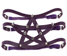 Load image into Gallery viewer, Leg pentagram garter
