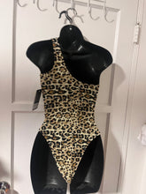Load image into Gallery viewer, Wild child cut out leopard swimsuit
