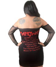Load image into Gallery viewer, Manowar off shoulder dress
