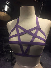 Charger l&#39;image dans la galerie, Lilith Pentagram cage top
